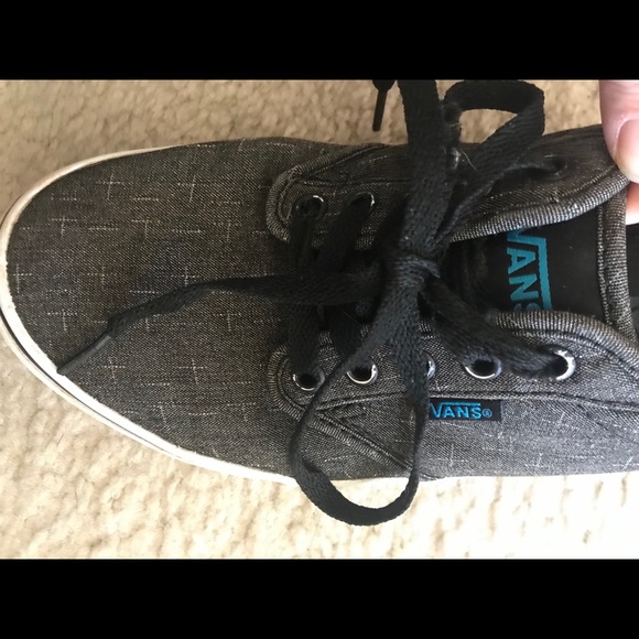 Vans Dark Gray Sz 7.5 - Picture 2 of 6